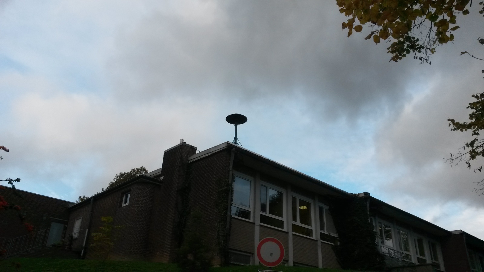 Sirene auf dem Kindergarten in Lamersdorf
